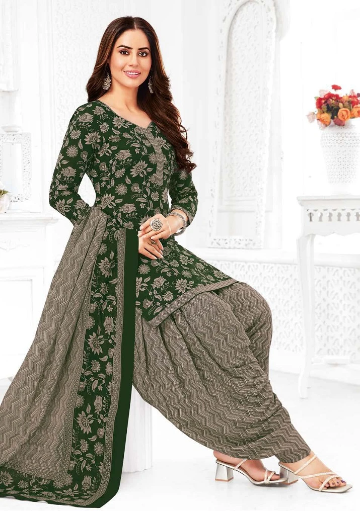 Ganpati Gouri Vol 8 Pure Cotton Wholesale Salwar Suit Catalog — Wholesale Salwar Suits, Ganpati wholesale from Surat - Gallery Image 8
